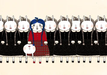 Začátek, 2013, (mix médií)